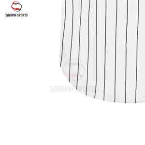 เสื้อเบสบอลปักโลโก้ ผู้ผลิต OEM เสื้อเบสบอลสำหรับฝึกซ้อมและแข่งขัน ชุดทีม - Product Image 6