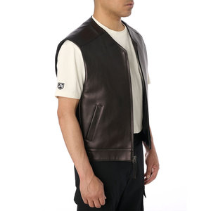 Avirex Rider Leather Vest - Product Image 5