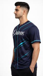Maillot de baseball unisexe tout usage, design par sublimation, évacuation de l'humidité, séchage rapide, 100 % polyester, pour le sport et les loisirs - Product Image 5