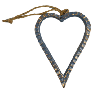 Vintage Heart Hanging Combo Finishing Design With Solid Metal Home Decor Christmas Hanging Heart Multiple Designs - Product Image 2