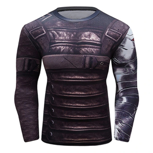 เสื้อรัดกล้ามเนื้อแขนสั้นสำหรับผู้ชาย MMA BJJ ระบายอากาศ แห้งเร็ว สำหรับฝึกซ้อมกีฬาต่อสู้ ยุโรป 2026 - Product Image 1