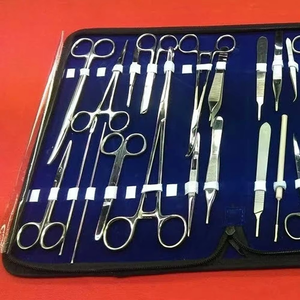 Kit de 71 Piezas de Instrumentos Quirúrgicos Manuales para Cirugía Menor, Veterinaria y Odontología, Juego Médico de Acero Inoxidable Autoclavable al por Mayor - Product Image 5