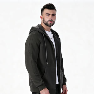 Perfect All-Season Men’s Sportswear Everyday Loungewear and Warm Outdoor Streetwear <b>Jacket</b> High-Quality Cotton - Product Image 3