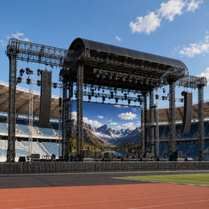 Cilindro eléctrico de elevación rápido para estructuras de escenario, truss desmontable y combinado para elevación de techos de escenarios en conciertos/carnavales al aire libre - Product Image 4