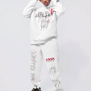 Ensemble de survêtement streetwear pour homme : sweat à capuche et pantalon de jogging de qualité supérieure - Product Image 5