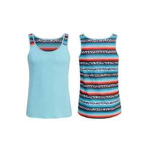 Débardeurs pour hommes de course à pied de fitness à séchage rapide sans couture et à sublimation au design personnalisé - Product Image 4