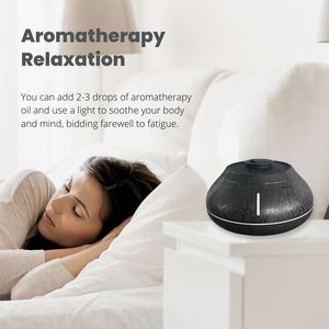 Toxic-Free PP Material noise < 36 dB ultra-quiet design humidifier have 7 Colors Adjustable Gradient LED - Product Image 4