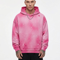 Sweat-shirt à capuche surdimensionné pour homme, en matériaux de qualité supérieure, style vintage, décontracté, avec impression numérique pour la saison d'automne