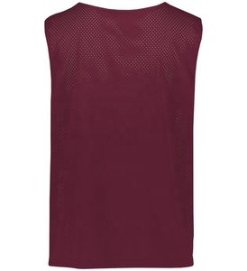 Chaleco de entrenamiento juvenil Pinnies de fútbol de malla reversible más vendido con Baberos deportivos OEM transpirables de talla grande - Product Image 3