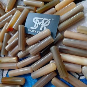 Rollos cilíndricos de cuerno de búfalo artesanales con acabado pulido fino para mangos de cuchillos, pipas de fumar, sellos y trabajos de afición - Product Image 2