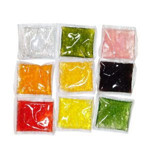 Miboba 50g en vrac, perles de boba éclatantes à la saveur de kiwi naturel - Product Image 1