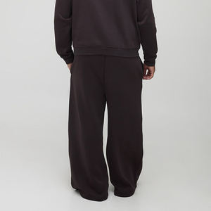 กางเกงวอร์มผู้ชายคุณภาพสูงสำหรับฤดูใบไม้ร่วงและฤดูหนาว ทรงหลวม สั่งทำพิเศษ บุขนแกะและผ้าฝ้ายอย่างดี ลดราคาช่วงหน้าหนาว - Product Image 2