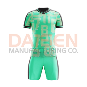 Ensemble de maillots de football pour hommes, tissu respirant et à séchage rapide, kit de football personnalisé par sublimation, léger pour l'entraînement - Product Image 5