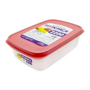 Récipient de stockage d'aliments rose Fit-In 2200-Accessoire de cuisine pratique et pratique - Product Image 1