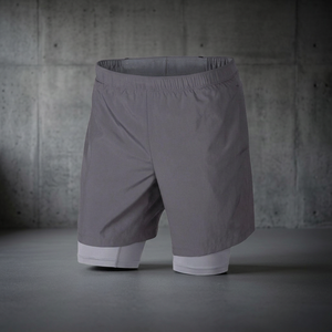 กางเกงขาสั้นผู้ชายพรีเมียม ผ้าไม่ทอ โพลีเอสเตอร์ 100% |   กางเกงขาสั้นกีฬาเอวกลาง แห้งเร็ว ระบายอากาศดี สวมใส่สบาย พร้อมขอบเอวยางยืด - Product Image 4