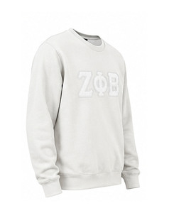 เสื้อสเวตเชิ้ต Zeta Phi Beta แบบสั่งทำขายส่ง ดีไซน์ล่าสุดสำหรับฤดูหนาว ปักลายสวยงาม เสื้อผ้าสำหรับชมรมนักศึกษา ผลิตจากผ้าฝ้ายฟลีซ ระบายอากาศได้ดี - Product Image 4