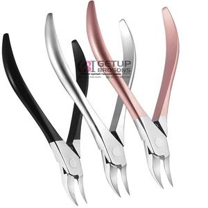 High Quality Powder coating And silver style cuticle Nail Nippers Stainless Steel with colors/Logo - Product Image 5