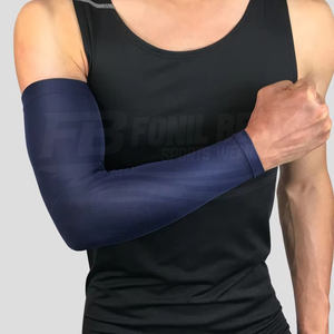 Manchons de compression sportifs respirants unisexes pour cyclisme, pêche, équitation, protection solaire, coude, personnalisables, service OEM - Product Image 3