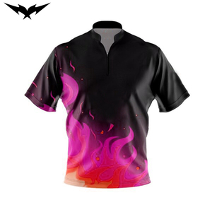 Breathable Unisex <b>Bowling</b> Jersey Sublimated Custom Pattern <b>Bowling</b> Shirts Customized Wholesale Jersey Do Your Own Design - Product Image 3