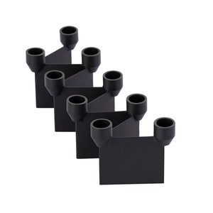 Portavelas de Hierro Zig-Zag de Alta Calidad y Durabilidad, Adorno Decorativo para Interiores del Hogar, Centros de Mesa para Bodas y Colección de Regalos - Product Image 3