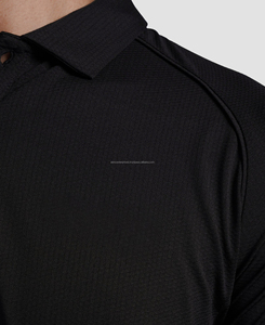 เสื้อเชิ้ตผู้ชายแบบสั่งตัด กระดุมหน้า ทรงเรียบง่าย แขนครึ่ง ระบายอากาศได้ดี น้ำหนัก 220 กรัม ผ้าถักโพลีเอสเตอร์/คอตตอน ราคาประหยัด - Product Image 4