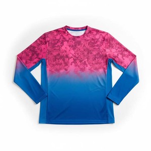 Men's Long Sleeve Fishing Shirt Green <b>Camo</b> Print UPF 50 Anti-UV Polyester Pullover <b>Tops</b> Fishing Clothing Sublimation Print - Product Image 5