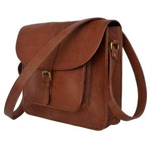 Bolso Tote de Cuero de Búfalo Suave Estilo Retro, Resistente al Agua, con Cierre, Elegante Bolso de Hombro y Mensajero para Oficina - Product Image 4