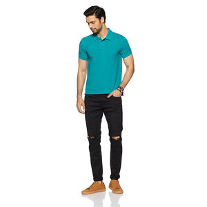 Camiseta Polo Transpirable Informal para Hombre, Fabricante de Marca Privada OEM, Sensación Premium, 200 GSM, Algodón y Poliéster, Fácil Cuidado - Product Image 4