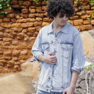 Chaqueta Vaquera Casual para Hombre, de Alta Calidad, Resistente al Viento, Ligera, para Otoño e Invierno, al por Mayor - Product Image 6