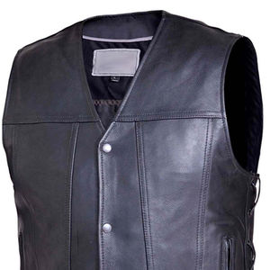 Nuevo Precio al por Mayor, Chaleco de Cuero de Alta Calidad Super Rider, Chaleco de Motociclista de Cuero para Hombre - Product Image 5