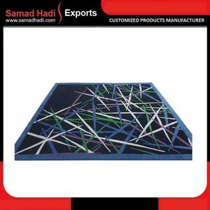 Ensembles de tapis de luxe modernes en laine et viscose, tuftés, faits à la main, brodés, résistants au feu, antidérapants, vente en gros directe usine - Product Image 6