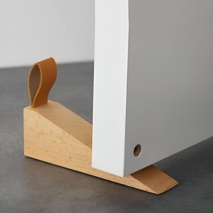 New Custom Wooden Durable Door <b>Stopper</b> Solid Wood Non-slip Door Wedges Sturdy Wedge <b>Stopper</b> Fit for Door Bottom Seam - Product Image 2