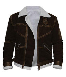 OEM 2026 Trending Men <b>Genuine</b> <b>Leather</b> <b>Jacket</b> Premium <b>Leather</b> <b>Jacket</b> Manufacturer Supplier - Product Image 2
