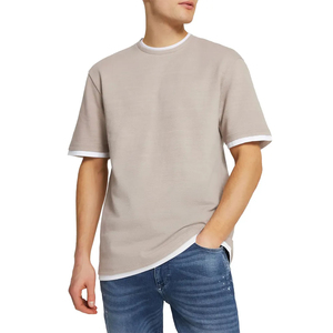 Camiseta de Corte Regular para Hombre, Cómoda, de Manga Corta, Cuello Redondo, Secado Rápido, 100% Algodón Jersey, Transpirable - Product Image 2