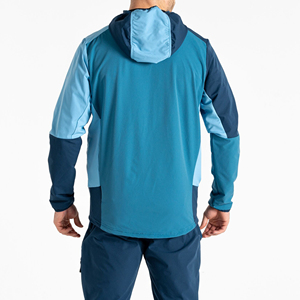 Concevez votre propre veste softshell personnalisée avec logo brodé en polyester pour homme, veste softshell pour l'équitation - Product Image 2