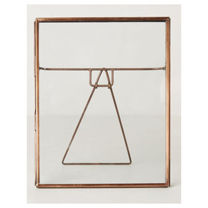 Cadre photo moderne de luxe en métal mat pour table et mur, au design esthétique minimaliste - Product Image 1