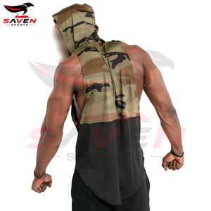 Best Supplier Wholesale Rate Good Quality New Arrival Latest Style With Own Logo Trendy Product <b>Men</b> Wear <b>Sleeveless</b> <b>Hoodies</b> - Product Image 3