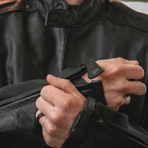 Veste coupe-vent en jean de haute qualité pour homme, personnalisée, tendance, avec embossage en cuir, chaude pour l'hiver - Product Image 4