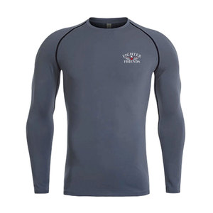 Rashguard à manches longues, prix bas, design personnalisé, vente en gros, produit le plus vendu, fabriqué au Pakistan - Product Image 1