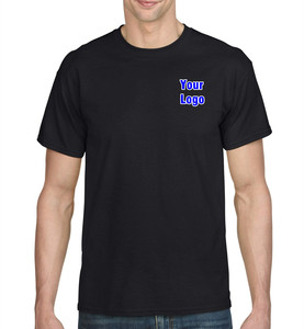 เสื้อยืดคุณภาพสูง ผ้าฝ้าย 100% แบบเปล่า สำหรับโปรโมชั่น สกรีนโลโก้และป้ายได้ แขนสั้น ทรงปกติ สำหรับผู้ชาย สวมใส่สบายๆ - Product Image 2