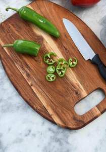 Tabla de Cortar de Madera Gruesa para Uso en la Cocina |   Tabla de cortar resistente y duradera para el uso diario a largo plazo en la cocina - Product Image 2