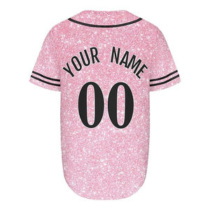 Custom Sublimated New Design Baseball Jersey <b>Name</b> Number Softball Jerseys Sports Uniform for Men Women Youth - Product Image 3