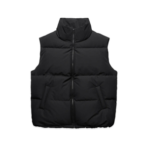 Gilet matelassé décontracté d'hiver pour homme, personnalisable avec votre propre design, en toile 100% coton, imperméable, avec fermeture éclair, anti-plis - Product Image 1