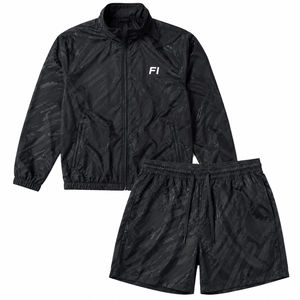 Men's Water Reactive Waterproof <b>Racer</b> <b>Jacket</b> With Zipper Regular Fit Sporty Style Turn-down Collar Polyester men's <b>jackets</b> - Product Image 2