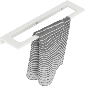 Porte-serviettes mural haut de gamme pour hôtel avec rail intégré, finition chromée, pour l'hôtellerie et les établissements professionnels - Product Image 3