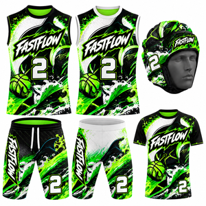 Ensemble d'uniformes de football américain 7v7, kit OEM, personnalisable pour équipe/club, respirant, séchage rapide, antibactérien, extensible dans 4 directions, sans manches - Product Image 4