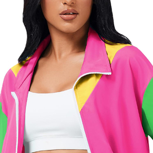 High Demand Street Wear <b>Ladies</b> Windbreaker <b>Shorts</b> <b>Set</b> Custom Logo Made Women's Windbreaker <b>Short</b> <b>Sets</b> In Low MOQ - Product Image 4
