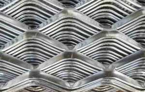 Galvanized Diamond Screening Mesh Galvanized Diamond Pattern Mesh Galvanized Diamond Plate Mesh Galvanized Diamond Panel Mesh - Product Image 4