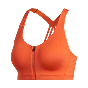 High Impact Women Seamless Racerback Sports Bra With <b>Mesh</b> Panel Hollow Out Design Breathable Yoga Workout <b>Top</b> Medium Support - Product Image 3