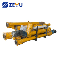 Convoyeur à vis électrique Zeyu LSY273 pour silo à ciment, convoyeur à vis sans fin pour centrale à béton, manutention de poudre de ciment